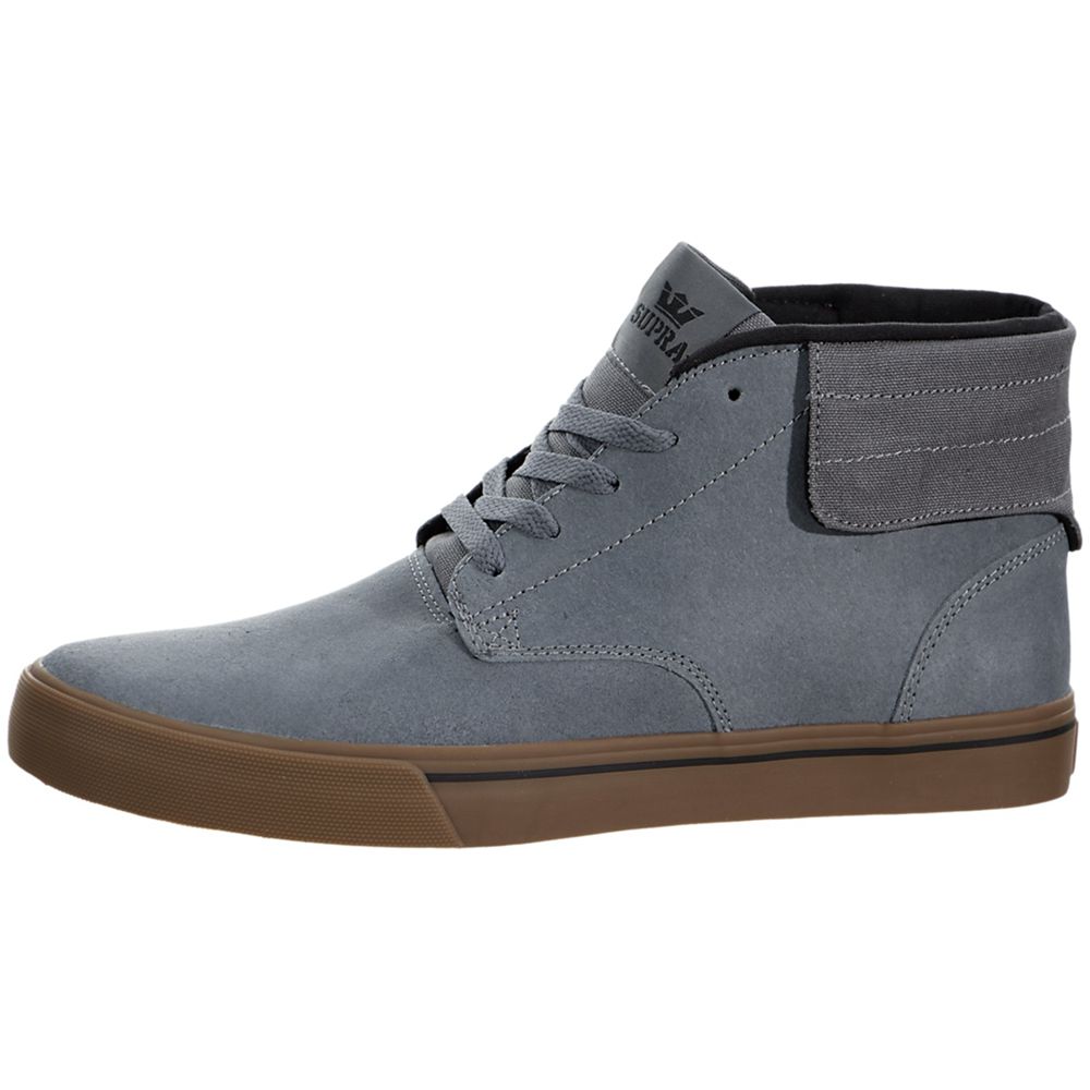 Baskets Montantes Supra Passion Bleu Slate/Gum Homme | OHE-47013336